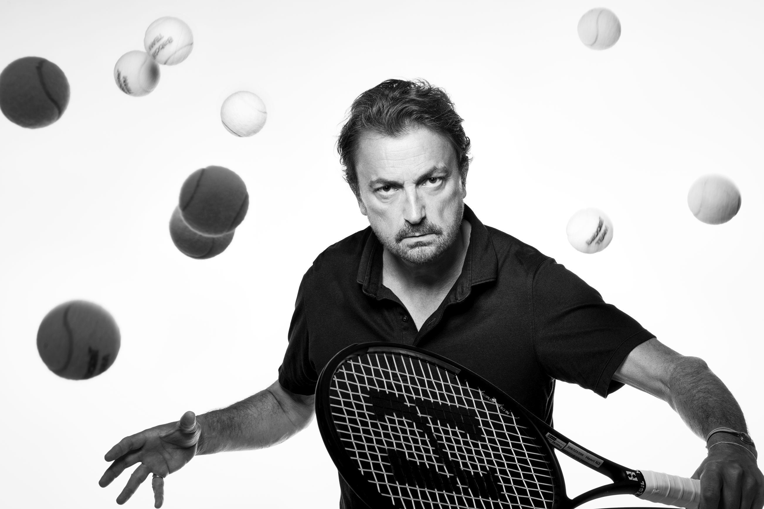 Henri Leconte - portrait